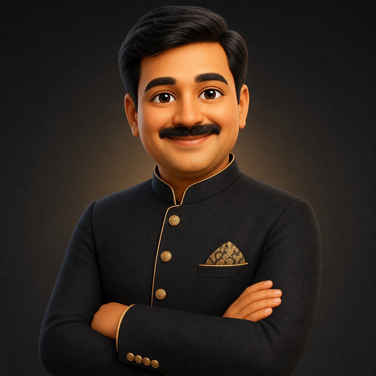 Manmohan Singh Rawat emoji-style avatar